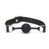 Dark Secret Leather Ball Gag -Underwear Specialty Store liebe seele dark secret ball gag leather bdsm sex toys bedroom fun A