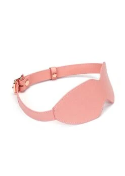 Pink Dream Leather Blindfold -Underwear Specialty Store liebe seele pink dream leather blindfold bondage bdsm bedroom fun sex toy E