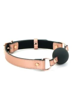 Rose Gold Memory Ball Gag