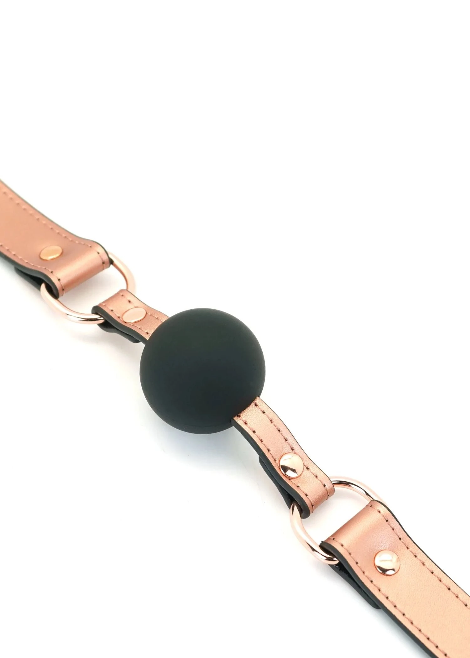 Rose Gold Memory Ball Gag 4 Rose Gold Memory Ball Gag - Image 2