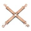 Rose Gold Memory Hogtie 2 Rose Gold Memory Hogtie -Underwear Specialty Store liebe seele rose gold memory hogtie handcuff ankle cuff bondage accessory bdsm sex toys A