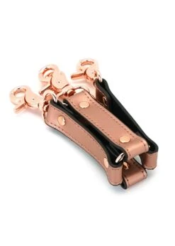 Rose Gold Memory Hogtie -Underwear Specialty Store liebe seele rose gold memory hogtie handcuff ankle cuff bondage accessory bdsm sex toys D