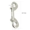 Silver Double End Clips (2pc) 1 Silver Double End Clips (2pc) -Underwear Specialty Store liebe seele silver double end clips handcuff anklecuff bondage bdsm bedroom fun sexy toy A