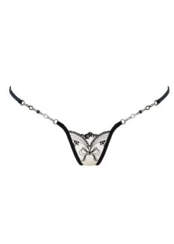 Best Seller 15 My Love Micro G-String (Black / Silver)