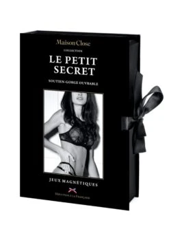Maison Close Le Petit Secret Magnetic Openable Wire Bra 21 Maison Close Le Petit Secret Magnetic Openable Wire Bra -Underwear Specialty Store maison close jeux magnetiques openable wire bra black lace 608616 sexy lingerie K