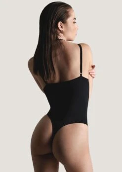 Maison Close Le Petit Secret Naked Breast Thong Body (Black) -Underwear Specialty Store maison close le petit secret naked breast thong body cupless bodysuit 608424 black sexy lingerie K