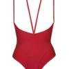 Maison Close Le Petit Secret Naked Breast Thong Body (Red) -Underwear Specialty Store maison close le petit secret naked breast thong body cupless bodysuit 608430 red sexy lingerie A