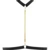 Maison Close Tapage Nocturne Harness (Black) -Underwear Specialty Store maison close tapage nocturne harness black gold chain bodywear sexy lingerie A