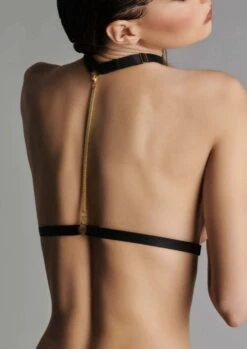 Maison Close Tapage Nocturne Harness (Black) -Underwear Specialty Store maison close tapage nocturne harness black gold chain bodywear sexy lingerie I