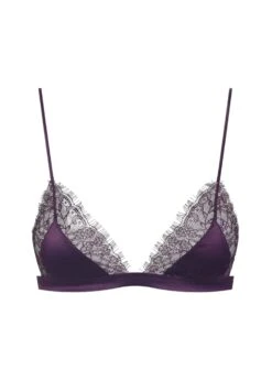 Maison Close Villa Satine Triangle Bra (Purple)