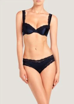 Clara Whispering Bikini Brief (Dark Ink) -Underwear Specialty Store s15 027.dink c 1