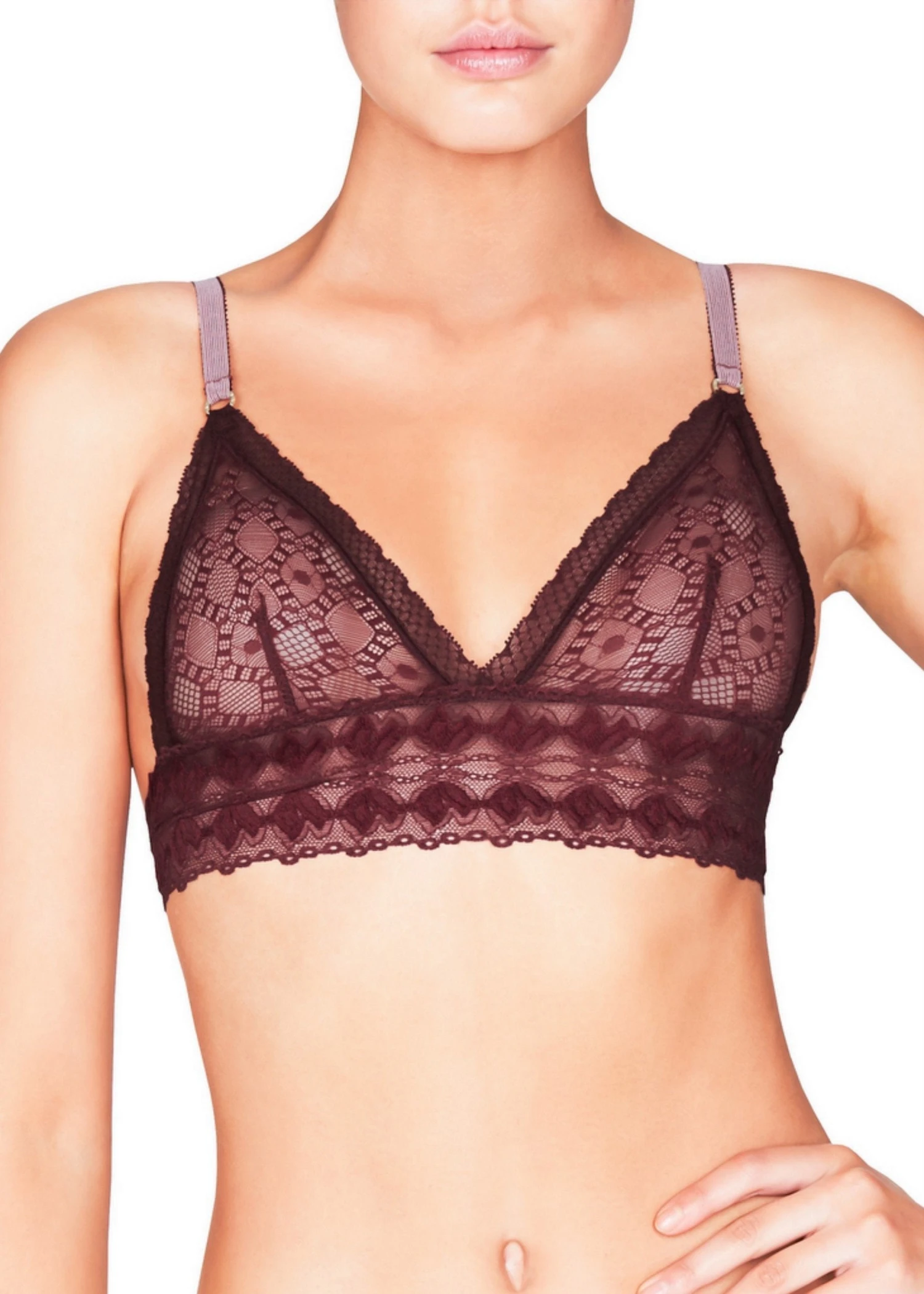 Jasmine Inspiring (Garnet Red) Soft Cup Bra 4 Jasmine Inspiring (Garnet Red) Soft Cup Bra - Image 2