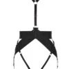Asobi (Black) Harness -Underwear Specialty Store sigh04b bordelle asobi body harness suspender black sexy lingerie a