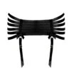 Webbed Suspender (Black) -Underwear Specialty Store sigso1b bordelle webbed suspender black sexy lingerie bottoms a 1