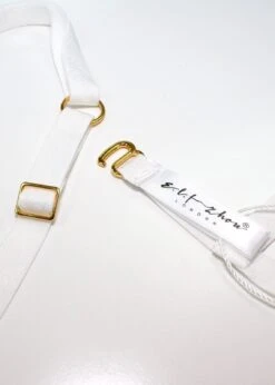 Ouvert Frame Bra (White) -Underwear Specialty Store ss1901 bon.wh elf zhou bondage bodywear ouvert frame bra white cupless sexy lingerie c