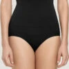 Cameo High Waist Brief -Underwear Specialty Store yt5 051 bk a 1 1